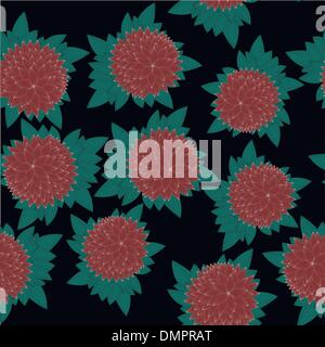 vector seamless abstract hand-drawn pattern Stock Vector