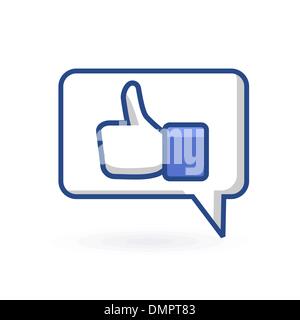 Hand in Bubble Stock Vector
