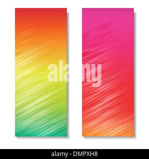 Colorful vector headers Stock Vector