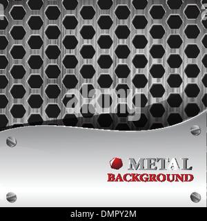 the abstract metallic background Stock Vector