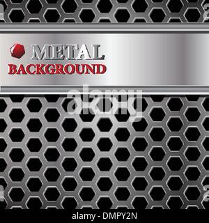 the abstract metallic background Stock Vector