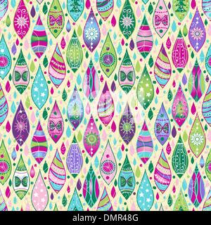 Seamless pattern with christmas toys Stock Vector