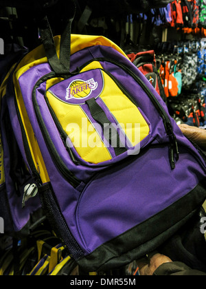 NBA Store Interior, Fifth Avenue, NYC Stock Photo