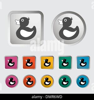 Duck. Stock Vector