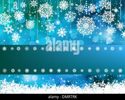 Blue bokeh of christmas lights. EPS 8 Stock Vector Image & Art - Alamy