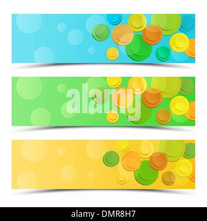 Banners set Stock Vector
