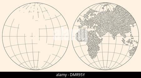 world map Stock Vector