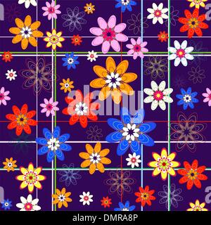 Floral seamless pattern Stock Vector