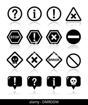 Question mark on triangle icon symbols. support, Q&A, FAQ, ask and ...