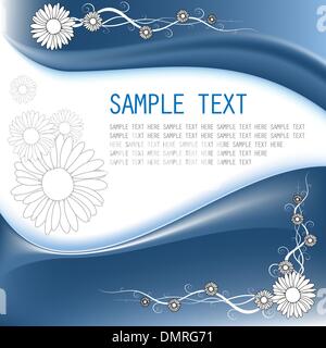 Abstract floral background Stock Vector