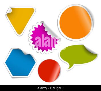 Set of labels badges and stickers Stock Vector