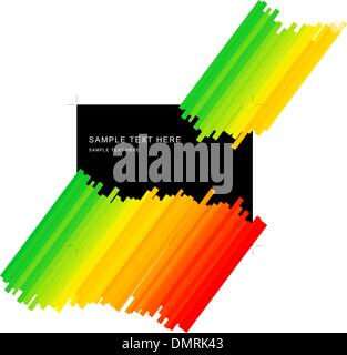 Background with rainbow stripes Stock Vector