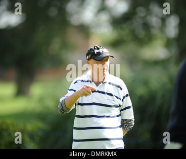 Jasper Carrot Farmfoods British Par Three Pro AM Celebrity Golf competition being held at Nailcote Hall - Day 2 Coventry Stock Photo