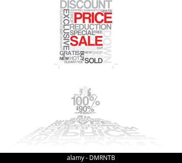 Sale discount poster Stock Vector