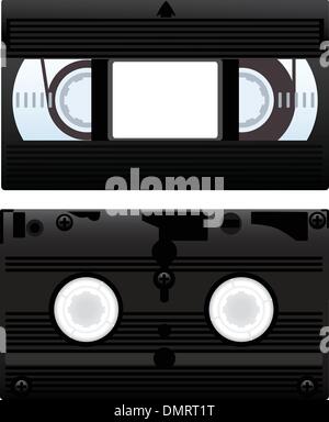 Video cassette Stock Vector