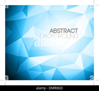 Colorful folded paper background Stock Vector