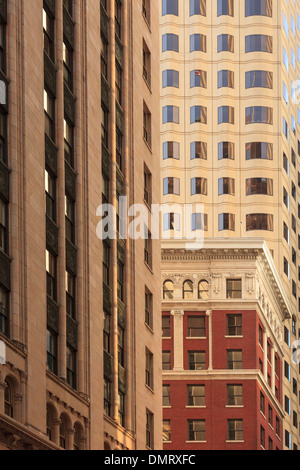 Skyscrapers and office buildings in the financial district,San Francisco,California,USA Stock Photo