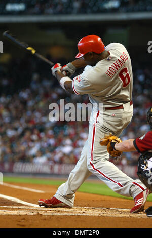 MILWAUKEE, WI - MAY 15: First baseman Ryan Howard #6 of the Philadelphia  Phillies stands ready at first base as a detail view of the back of his  jersey can be seen