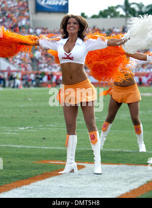 The Tampa Bay  Buccaneers Cheerleaders sported throwbacks in honor of the 1979 team. (Credit Image: © Don Montague/Southcreek Global/ZUMApress.com) Stock Photo