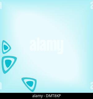 abstract turquoise background Stock Vector