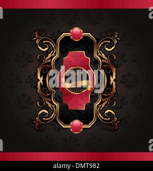 golden design vintage label Stock Vector Image & Art - Alamy