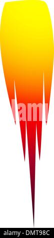 Missile rocket Stock Vector