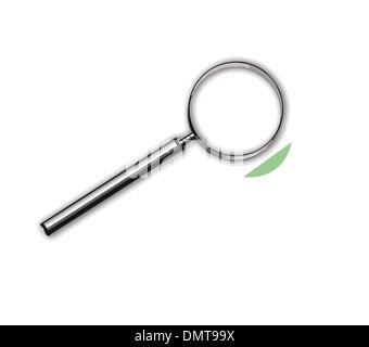 Magnifying glass Stock Vector
