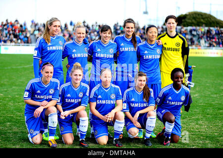 Tokyo, Japan. 8th Dec, 2013. Chelsea Ladies FC team group