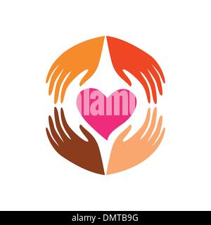 love-peace Stock Vector