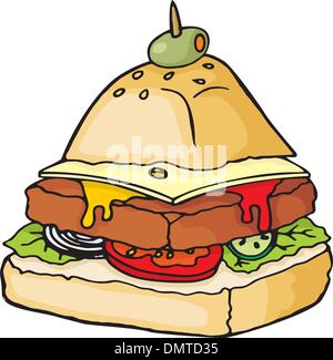 Food pyramid Stock Vector