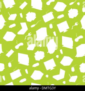 Seamless Doodle - Computer Stuff Stock Vector