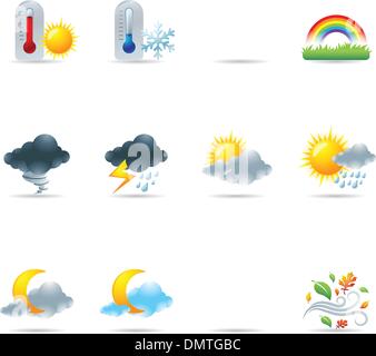 Web Icons - More Weather Stock Vector