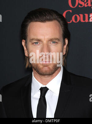 Los Angeles, California, USA. 16th Dec, 2013. Ewan McGregor arrives for the premiere of the film 'August: Osage County' at the Regal Cinemas theater. Credit:  Lisa O'Connor/ZUMAPRESS.com/Alamy Live News Stock Photo