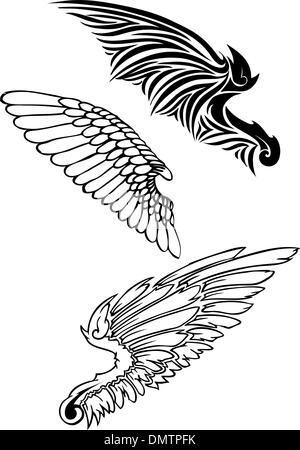 Freedom wings icon. Outline freedom wings vector icon for web design ...