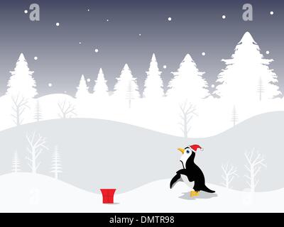 Christmas background with place for your text. vector illustrati Stock Vector