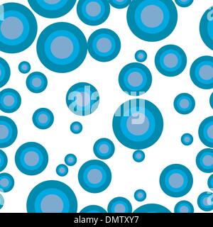Seamless blue bubbles pattern. Water bubbles background. Soap vector ...