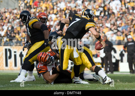 15 November 2009: Pittsburgh Steelers Hines Ward (86) prior to the NFL  football game between the Cincinnati Bengals and the Pittsburgh Steelers at  Heinz Field in Pittsburgh, Pennsylvania. .Mandatory Credit - Frank