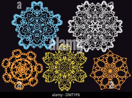 lace pattern, vector Stock Vector