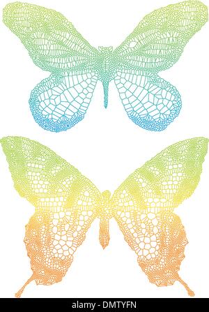 vector colorful butterflies Stock Vector Image & Art - Alamy