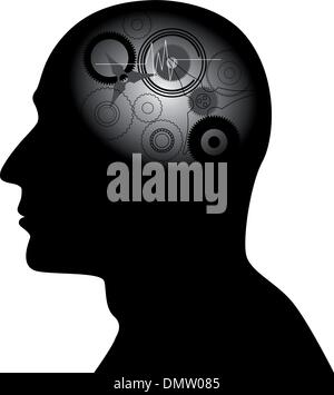 Gear head Stock Vector