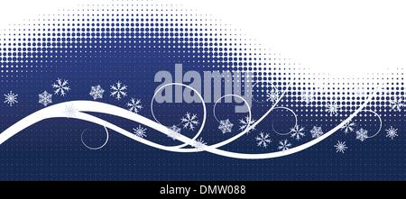 Christmas background with snowflakes Stock Vector Image & Art - Alamy