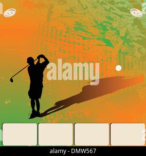 Golfer Stock Vector