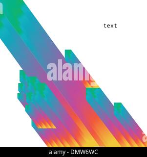 abstract architectural web background Stock Vector