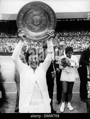 Tennis 1972 Wimbledon Championships Women's Singles Quarterfinals