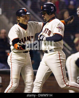 Mar 28, 2002; San Francisco, CA, USA; San Francisco Giants' Barry