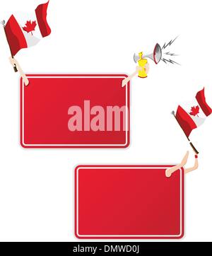 Flag of Canada Set Stock Vector Image & Art - Alamy