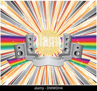 Abstract party design. Vector illustration Stock Vector