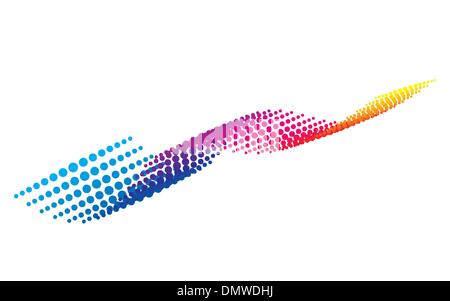 Color pixel wave Stock Vector Image & Art - Alamy
