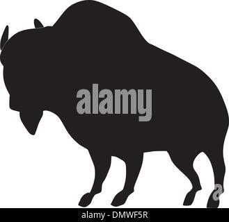 illustration of buffalo Stock Vector Image & Art - Alamy