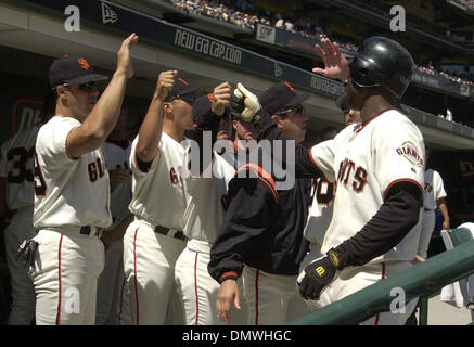 Shawon Dunston of the San Francisco Giants at Dodger Stadium in Los  Angeles,California during the 1996 season. (Larry Goren/Four Seam Images  via AP Images Stock Photo - Alamy